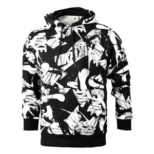 Nike Hoodie Sweater Blk/Whi